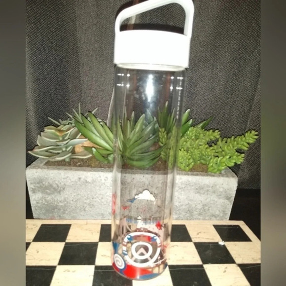 STARBUCKS Glass Bottle 18.5oz from ‘You Are Here’ Collection — NEW JERSEY NWT - Picture 2 of 5